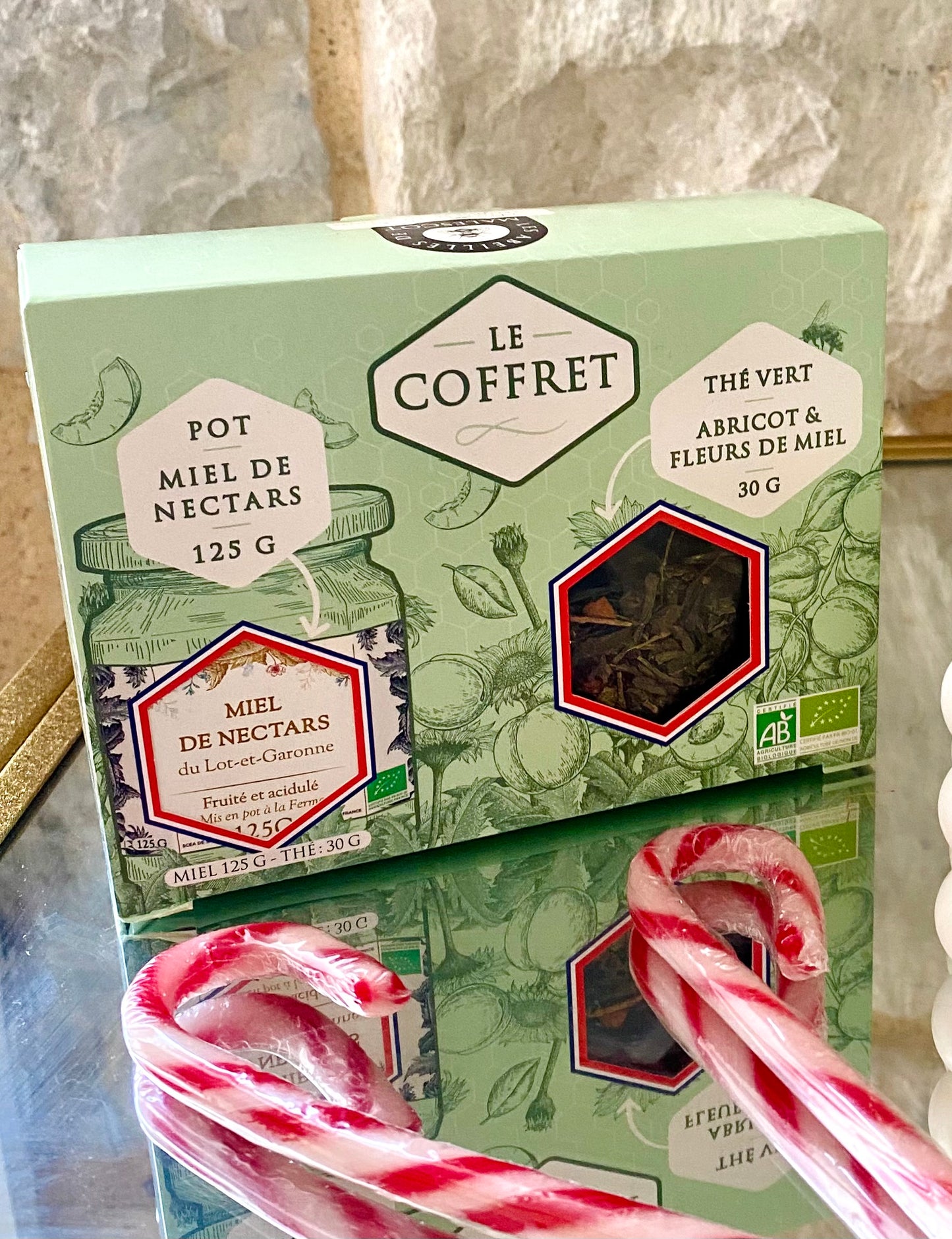 Coffret Miel & thé