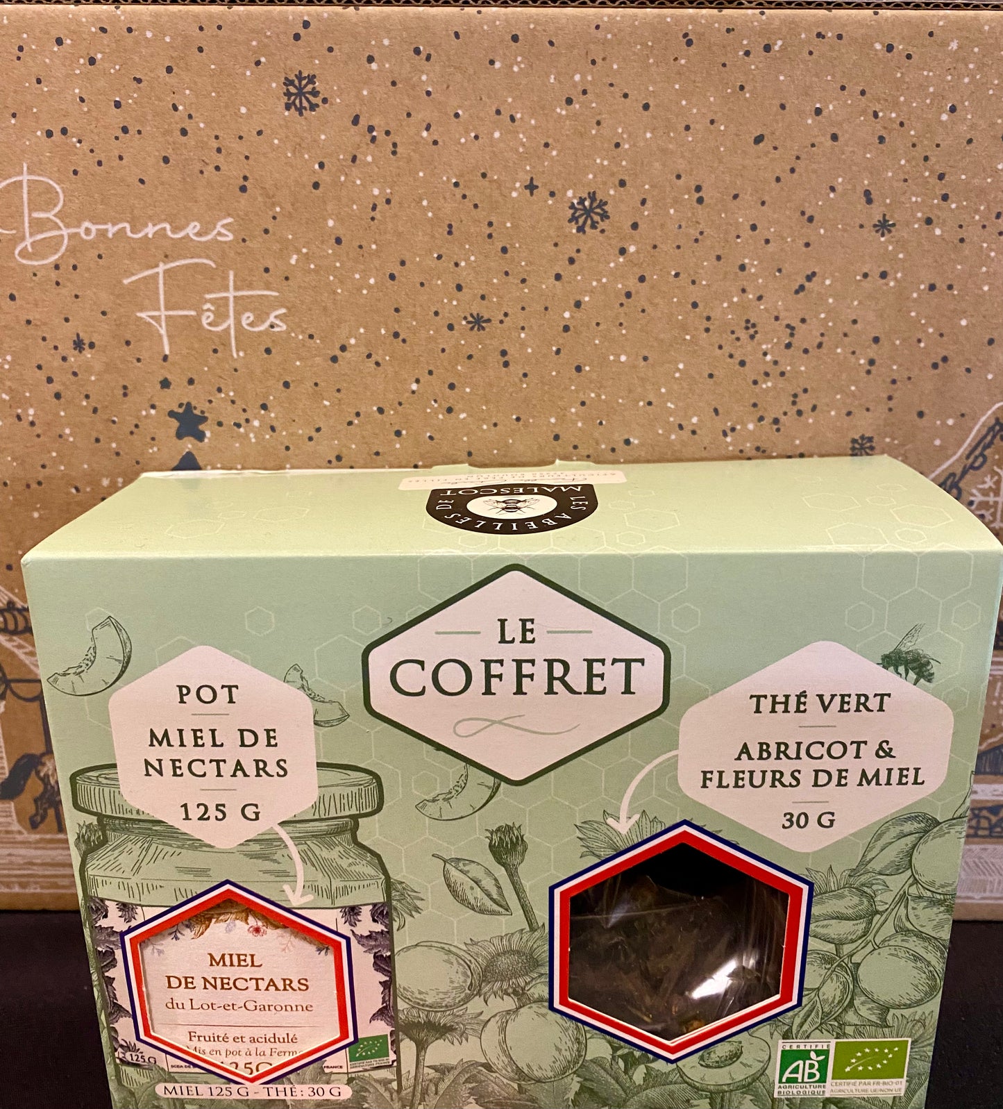 Coffret Miel & thé