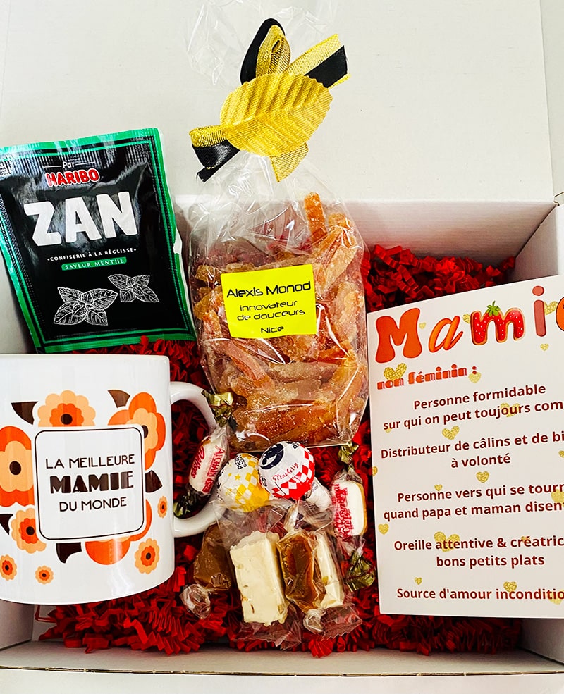 Coffret Mamie Grand-mère Tasse Enjoy a Gift