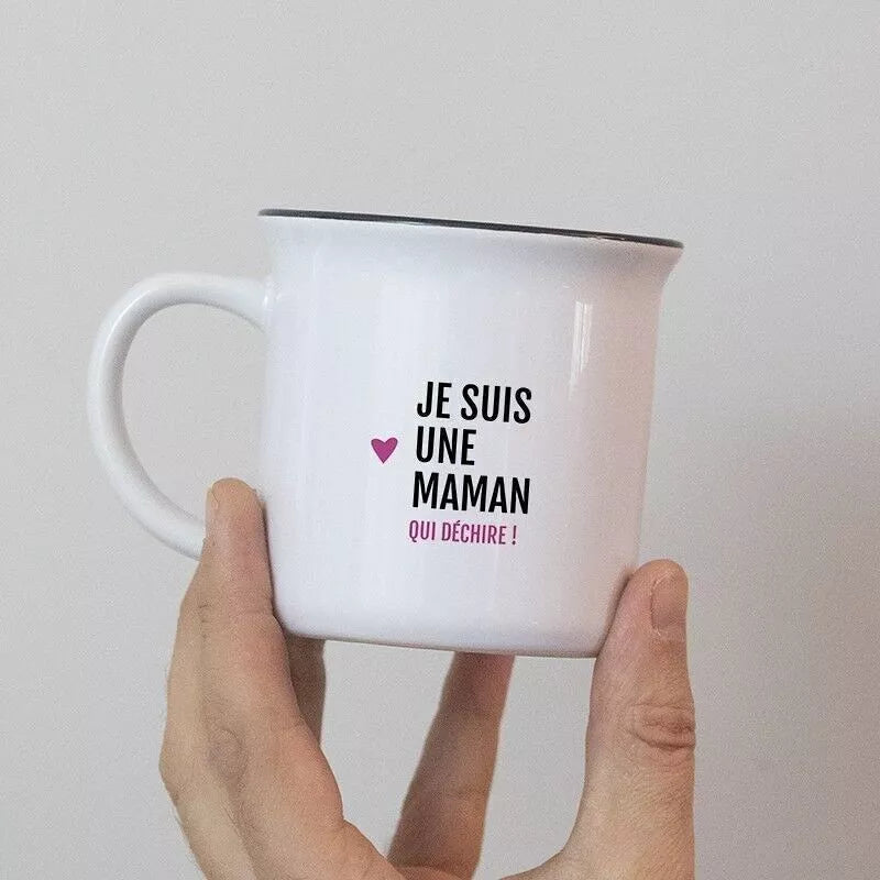 Tasse céramique chic - Maman
