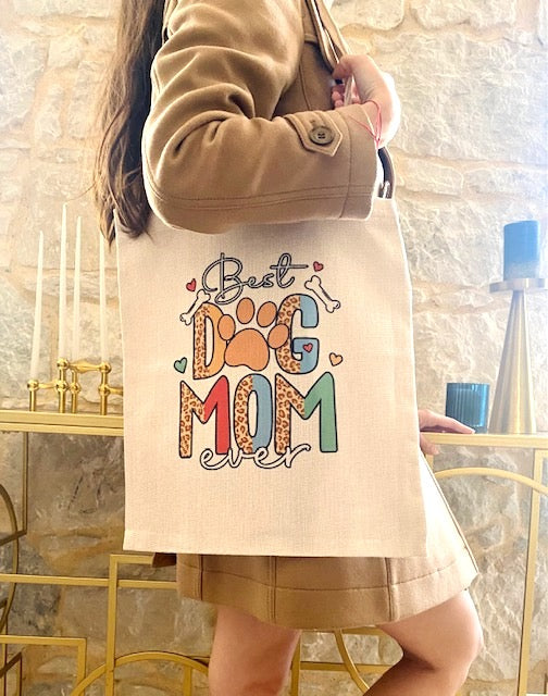 Tote bag Dog Mom