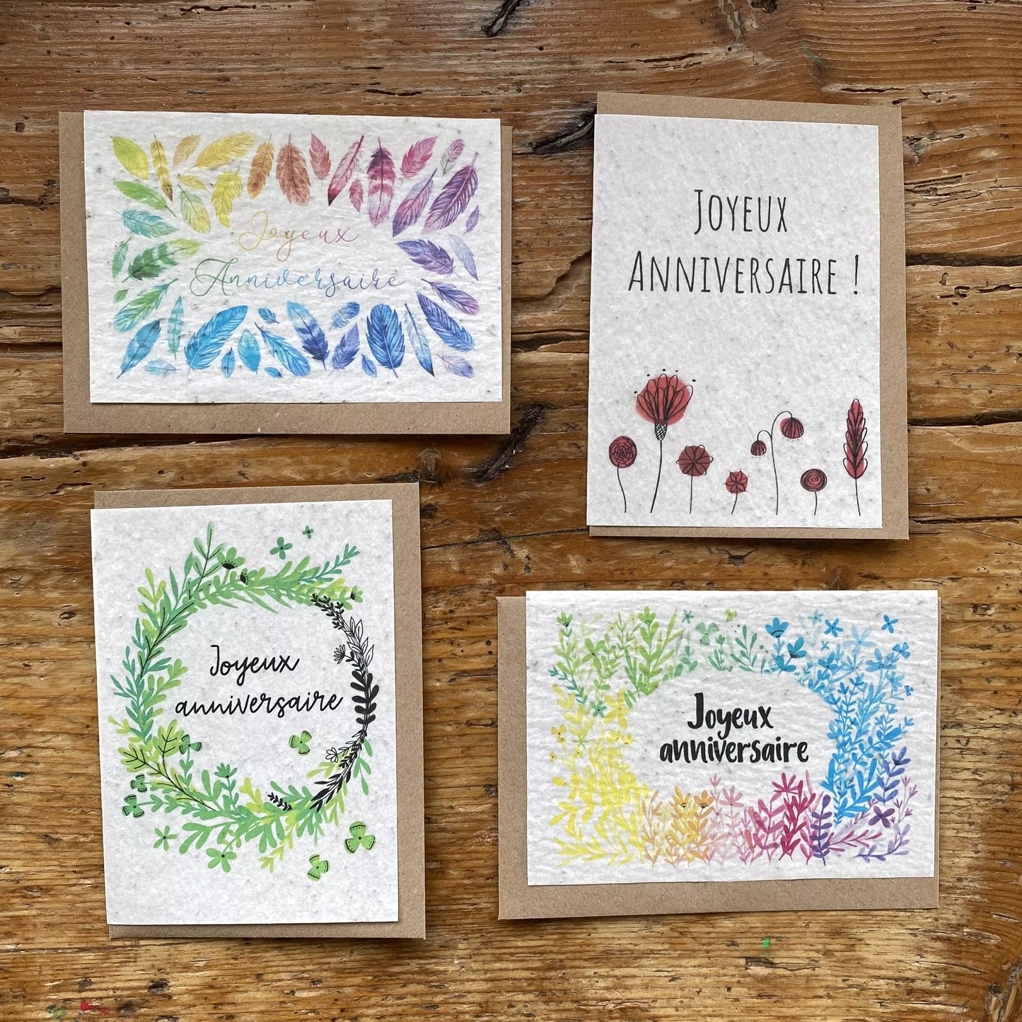 Carte Anniversaire à planter