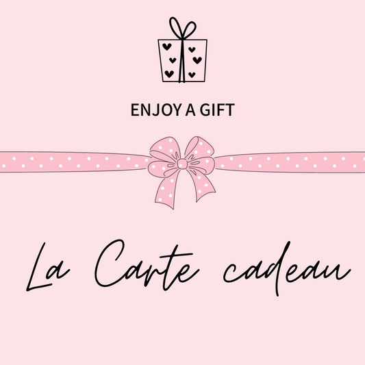 Carte-cadeau Enjoy a gift
