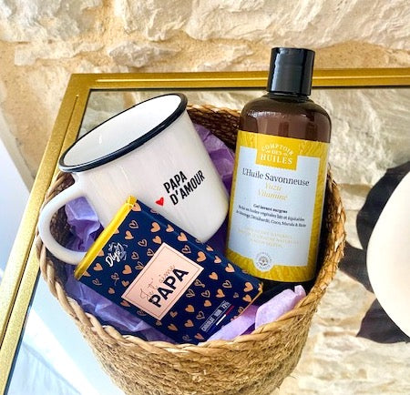 Coffret cadeau fête des pères