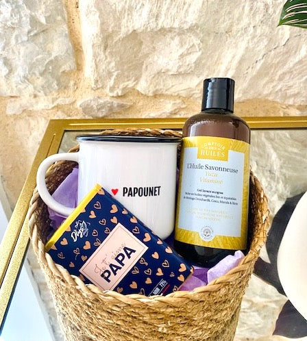 Coffret cadeau fête des pères