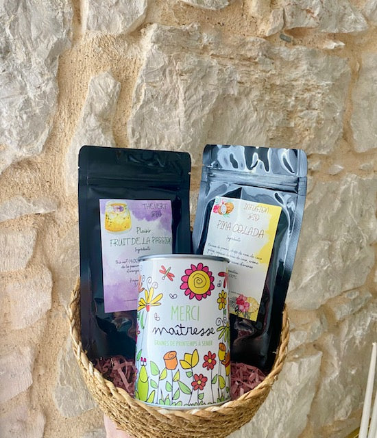 Coffret cadeau Merci/Merci Maîtresse