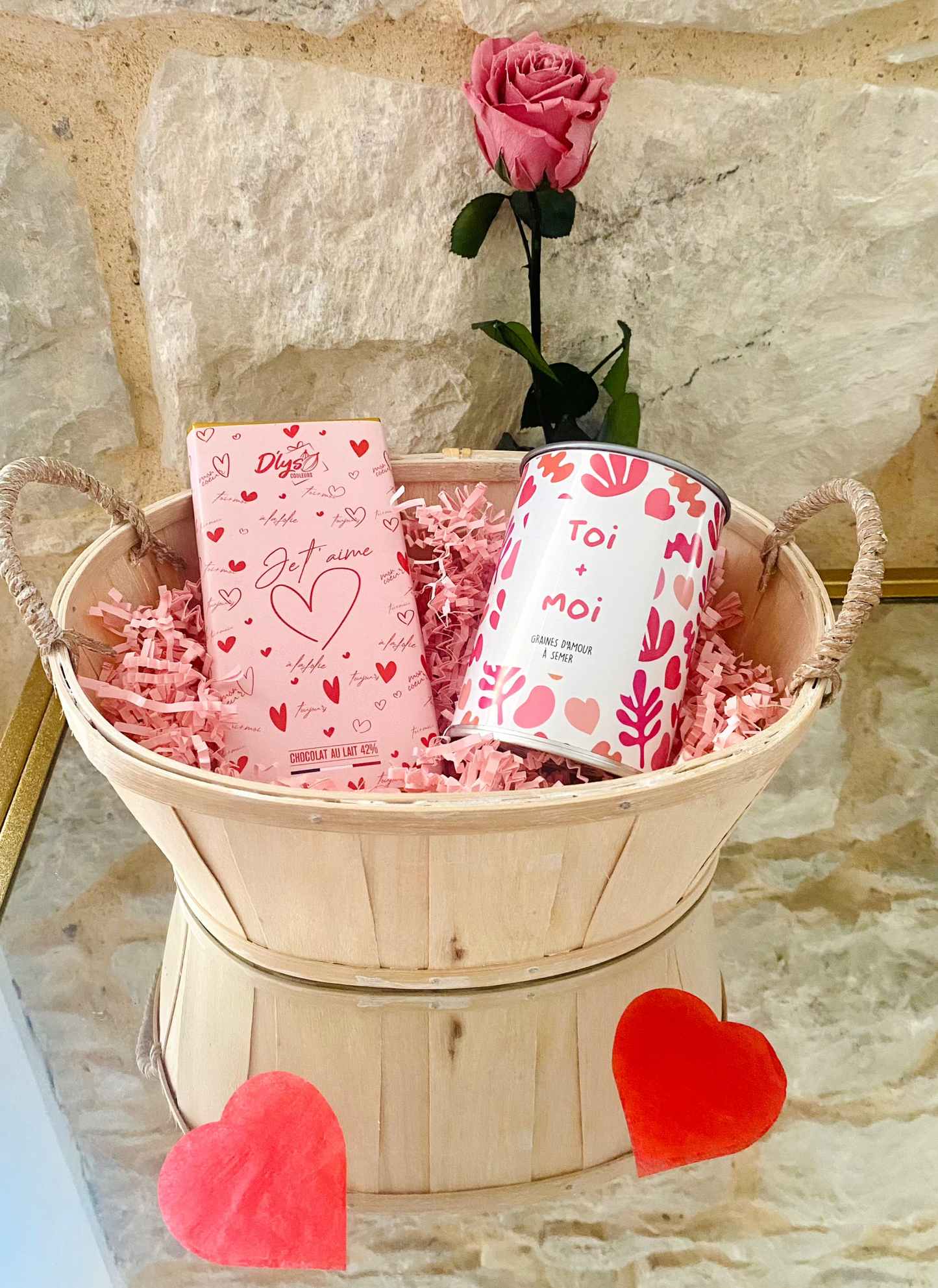 Coffret Fleurs & Chocolat