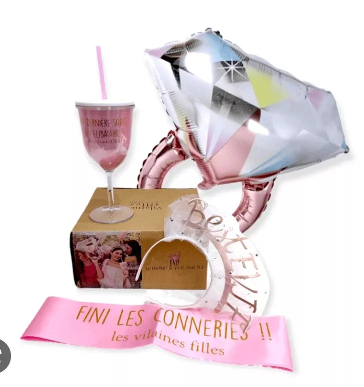 Coffret Enterrement de vie de jeune fille