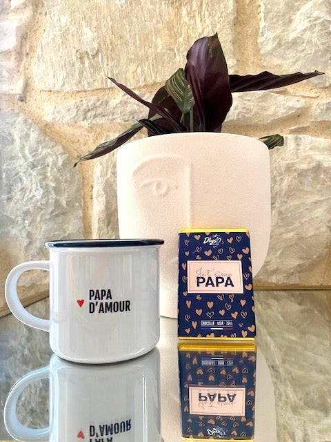 Tasse & chocolat Je t'aime papa