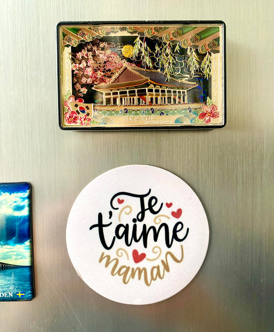 Magnet Je t'aime Maman