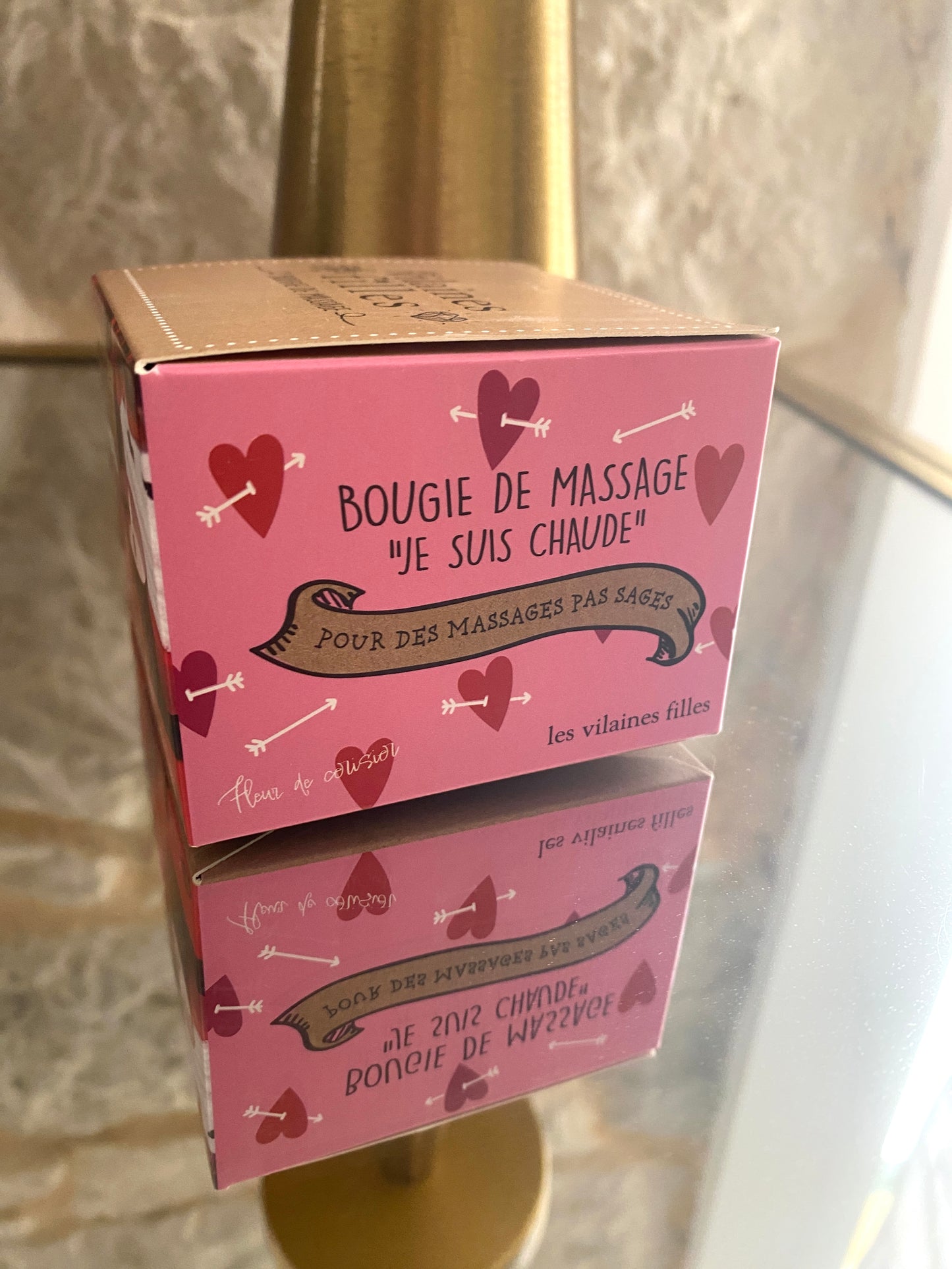 Bougie de massage fleur de cerisier